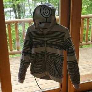 Original Deluxe Unisex Fleece Lined Full Zip Sz. XL Hoodie with Pockets Jacket